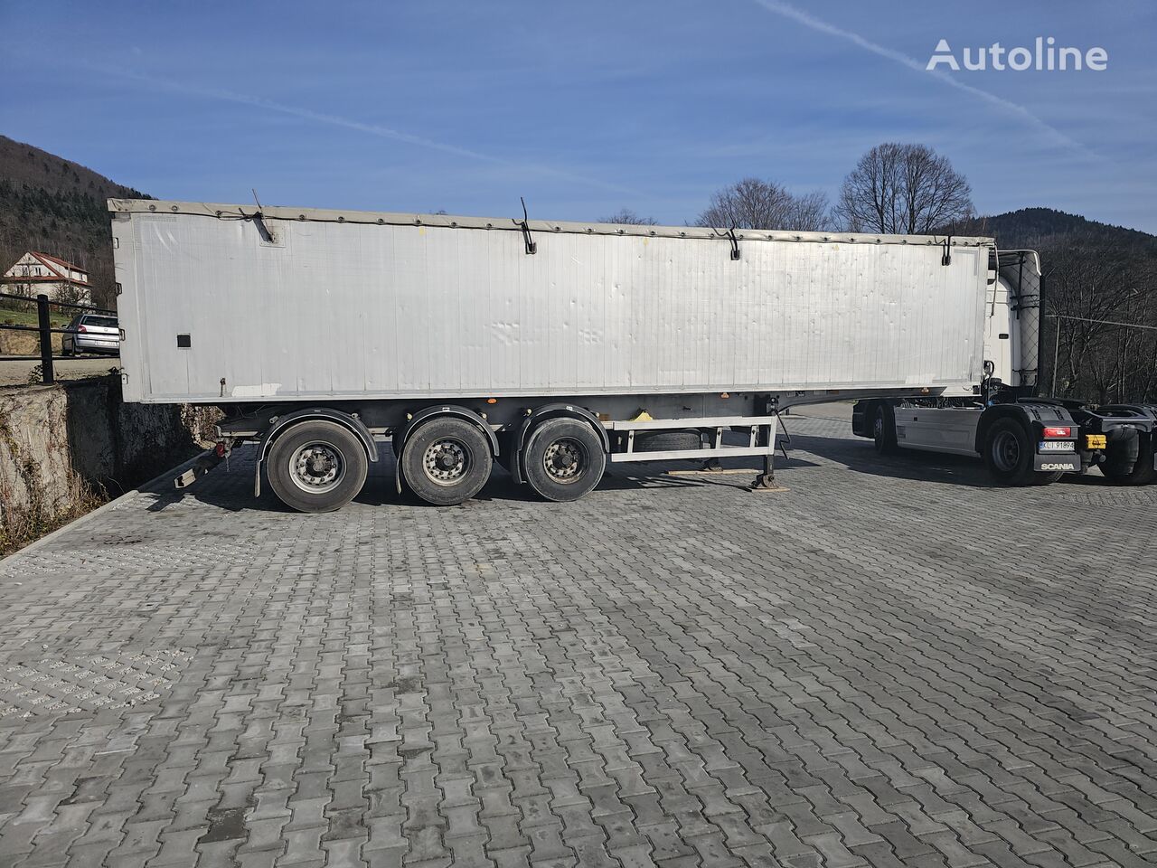 Benalu Optiliner tipper semi-trailer