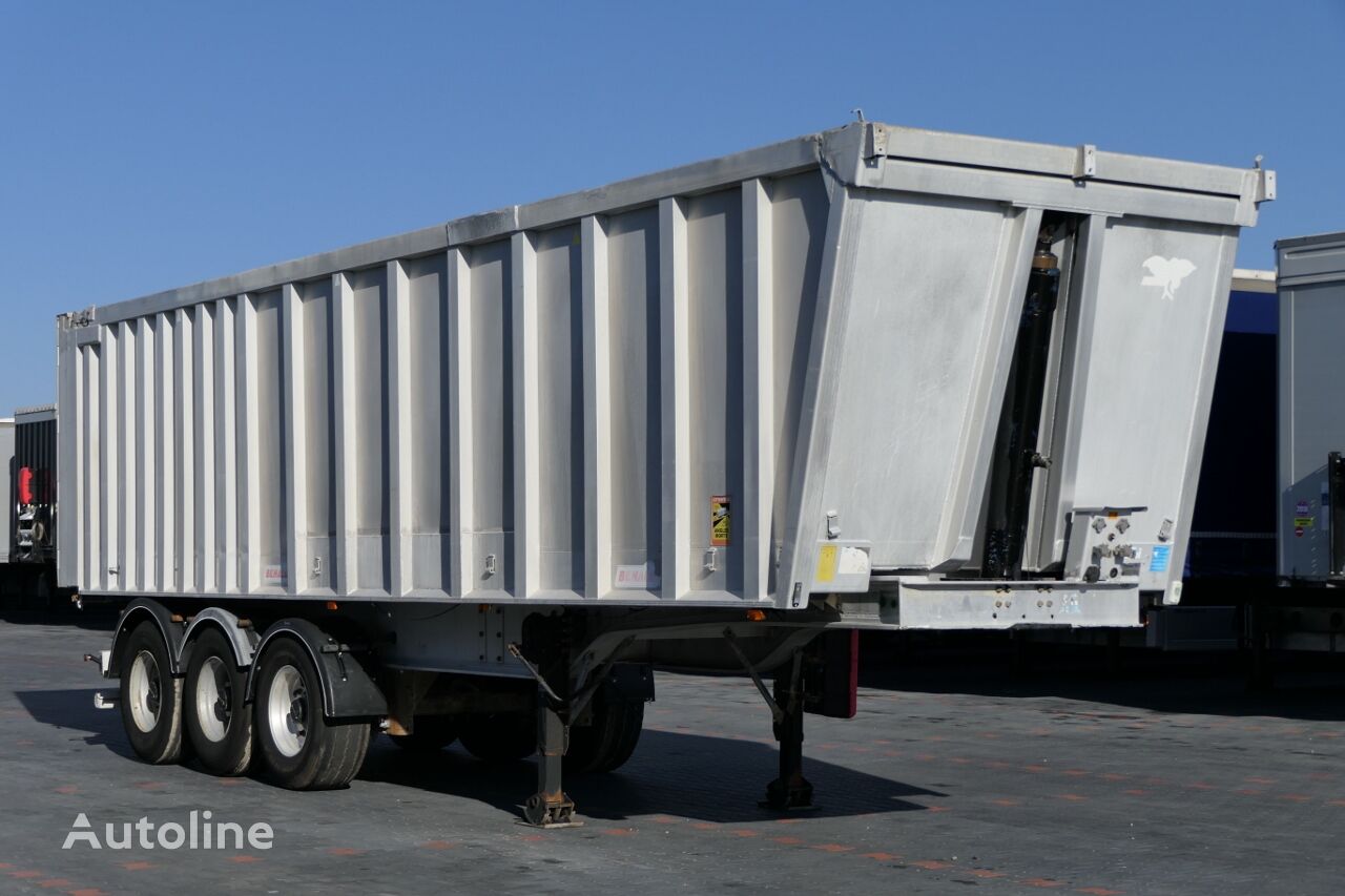 semiremorcă basculantă Benalu TIPPER - 45 M3 / ALUMINIUM / 5700 KG / FLAP-DOORS /