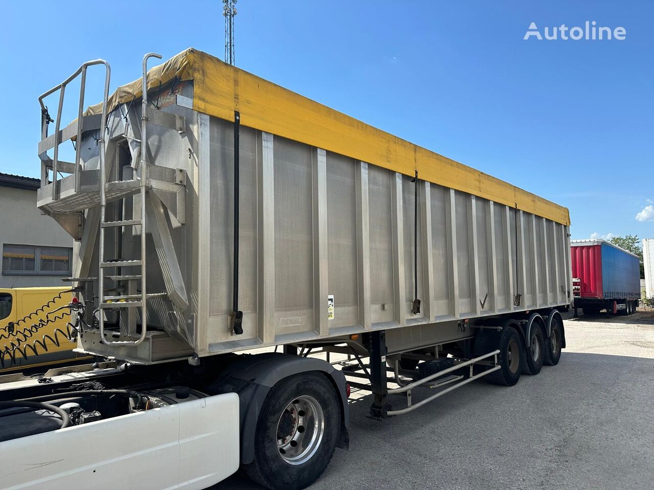 Benalu Wywrotka aluminiowa 55m3 tipper semi-trailer