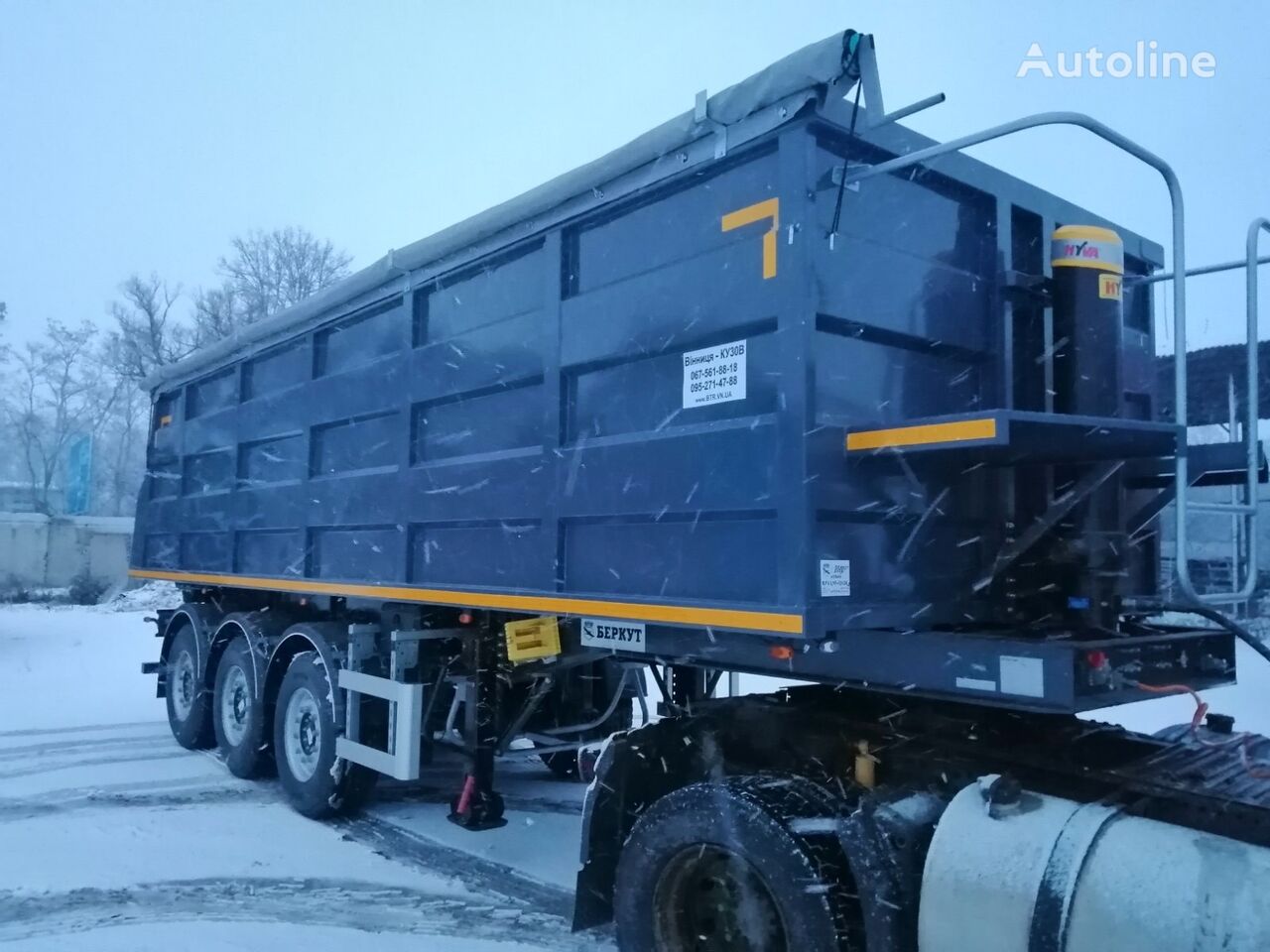 новий напівпричіп самоскид Беркут-Транс N V