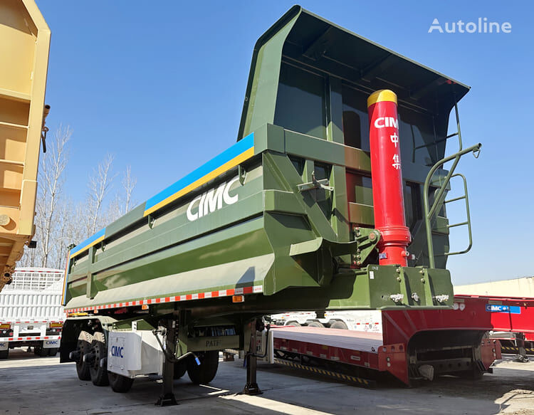 новый полуприцеп самосвал CIMC 3 Axle Tipper Trailer for Sale- CIMC Top Trailer in Tanzania