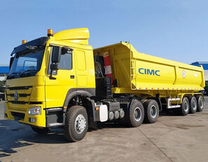 new CIMC 35CBM Rear Dump Semi Trailer Price tipper semi-trailer