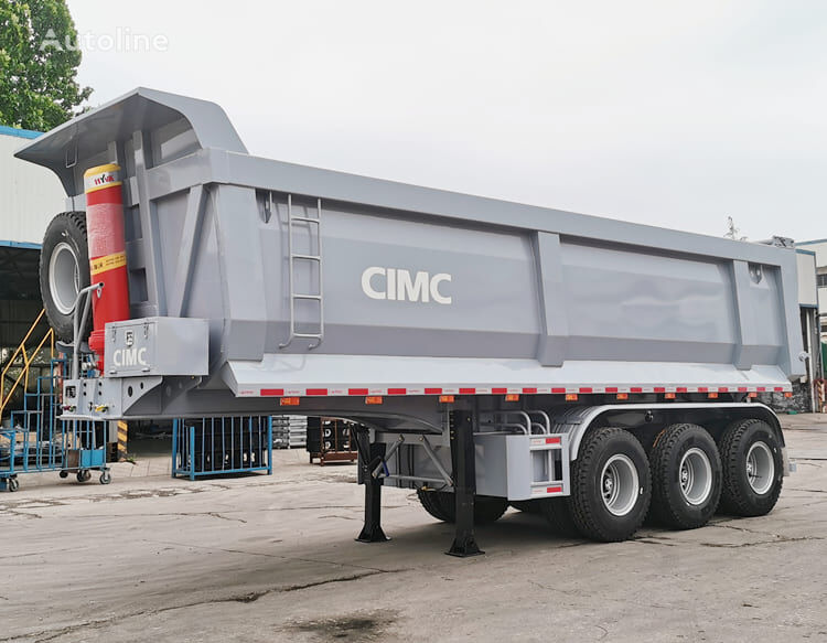 جديدة العربات نصف المقطورة شاحنة قلابة CIMC U Heavy Duty Dump Trailers for Sale in Senegal