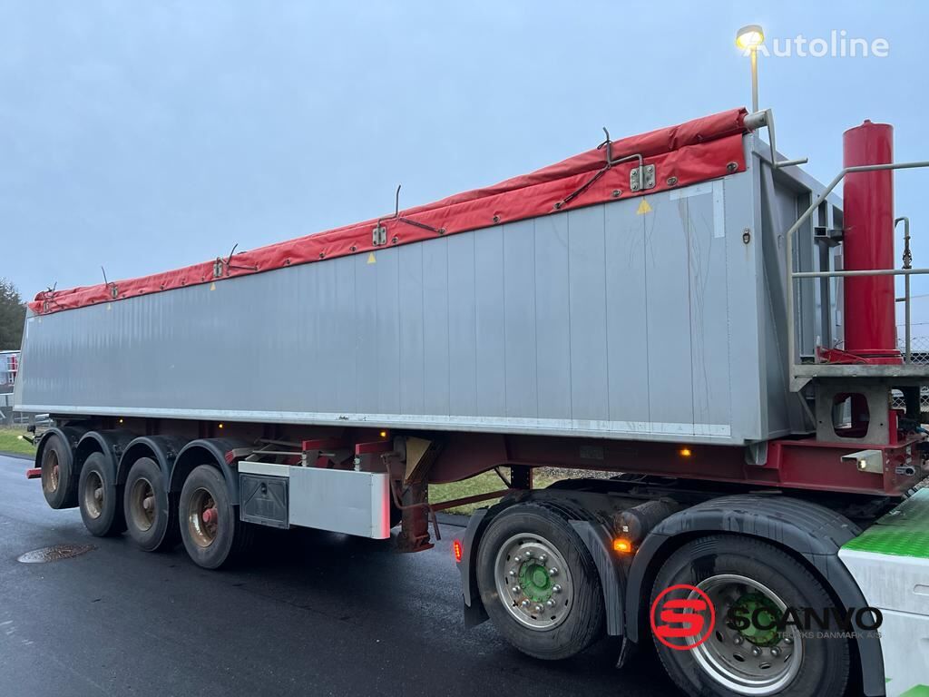 CMT 36 m3 alu kasse + plastindlæg tipper semi-trailer