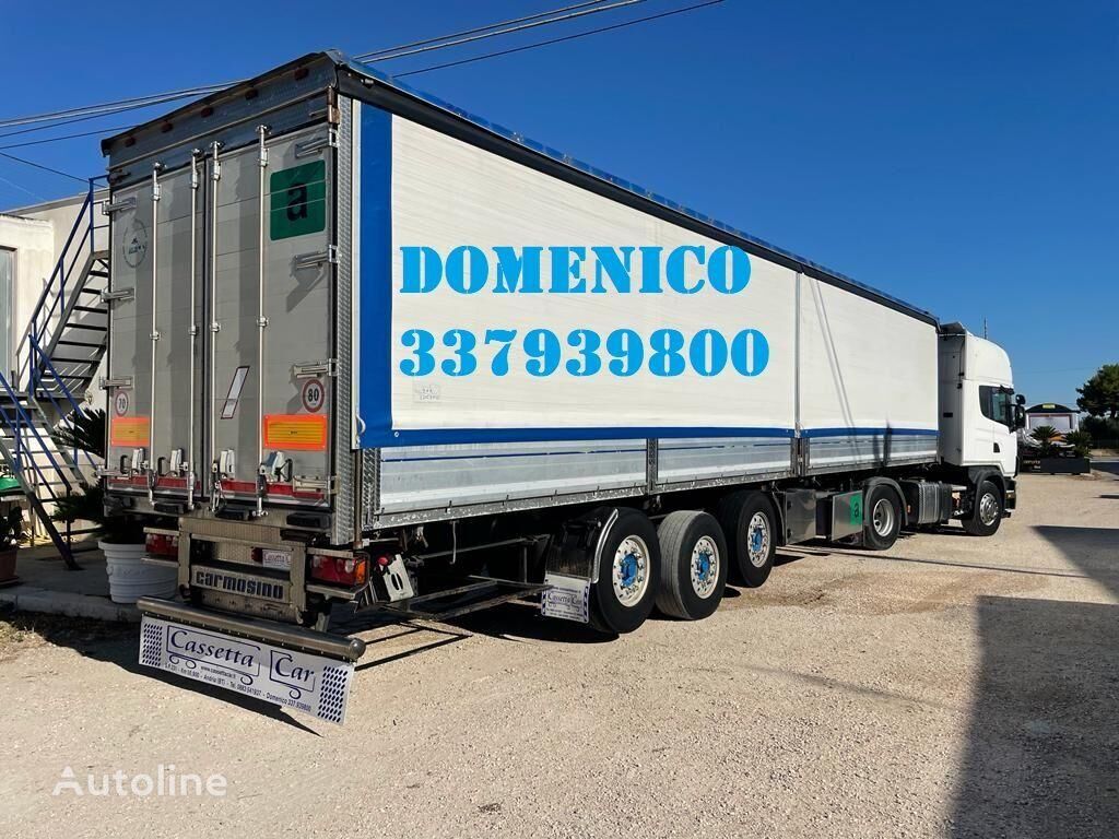 Carmosino SEMIRIMORCHIO RIBALTABILE BILATERALE DOPPIA CASSA CARMOSINO tipper semi-trailer