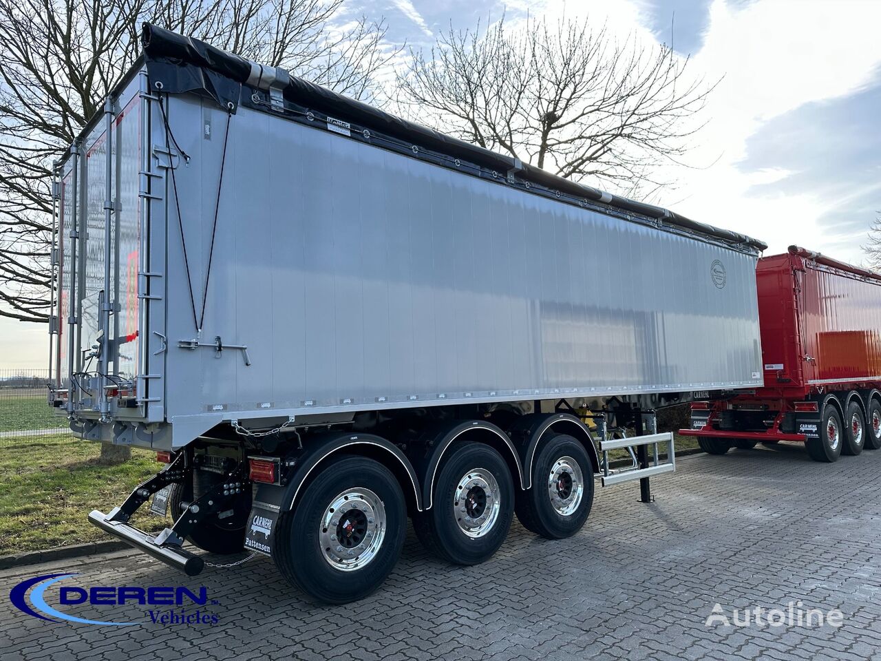 semi-trailer jungkit Carnehl AGROLIGHT 50m3 2024r. - DOSTĘPNA OD RĘKI baru