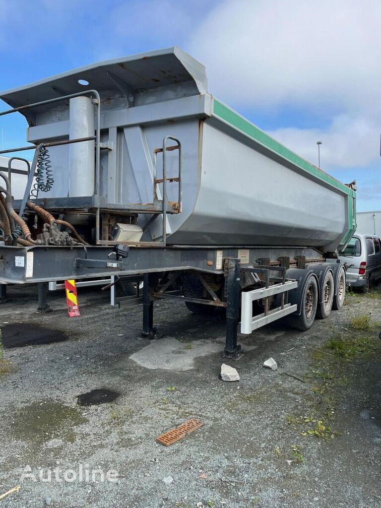 Carnehl skyvesemi tipper semi-trailer