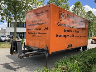 semi-trailer jungkit Dhollandia Afneembare bovenbouw Oplegger