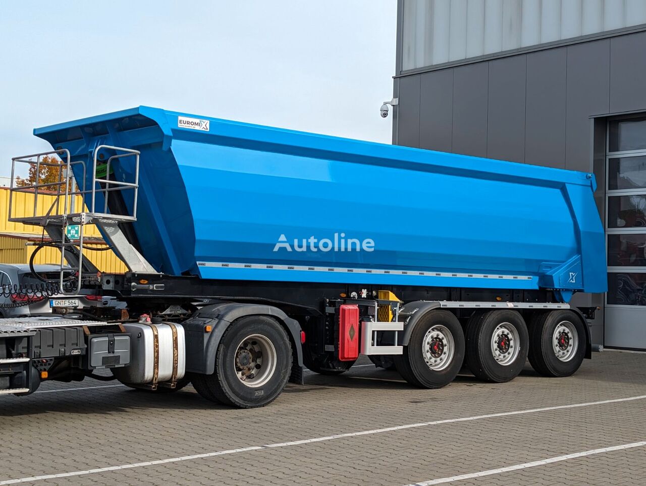 new Euromix ATM 27 Kipper Auflieger Liftachse tipper semi-trailer