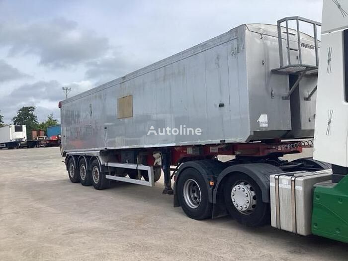 semi-remorque benne Fruehauf Tri Axle Plank Side Tipping Trailer