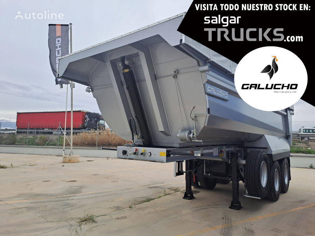 العربات نصف المقطورة شاحنة قلابة Galucho GALUCHO/SGB2-NUEVO