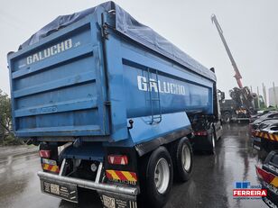 semi-remorque benne Galucho SGB 2 Hardox toldo