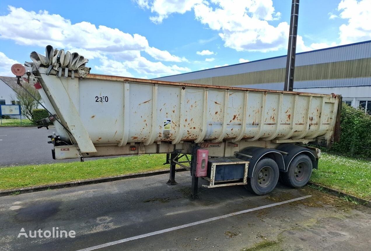 semi-remorque benne General Trailers DF33C1 stahl kipper 33m3, very good condtioion, 2001year