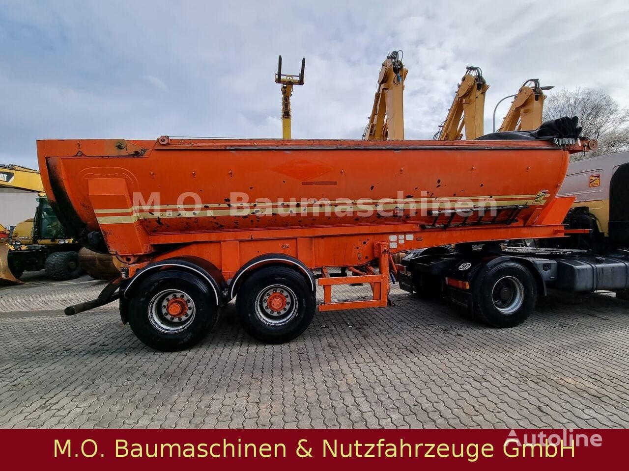 General Trailers GT 33  / Kipper  / Blatt/Rundkippmulde tipper semi-trailer