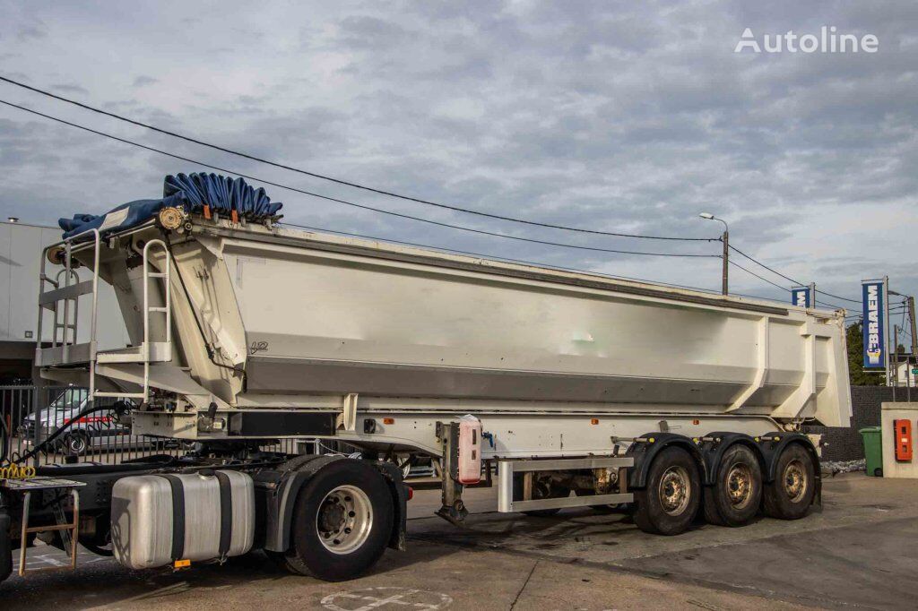 Granalu STEEL-30M3- HYDR. DEUR - BACHE tipper semi-trailer