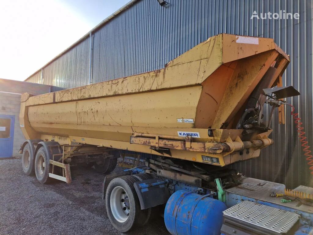 Kaiser S3302G37 27m³ tipper semi-trailer