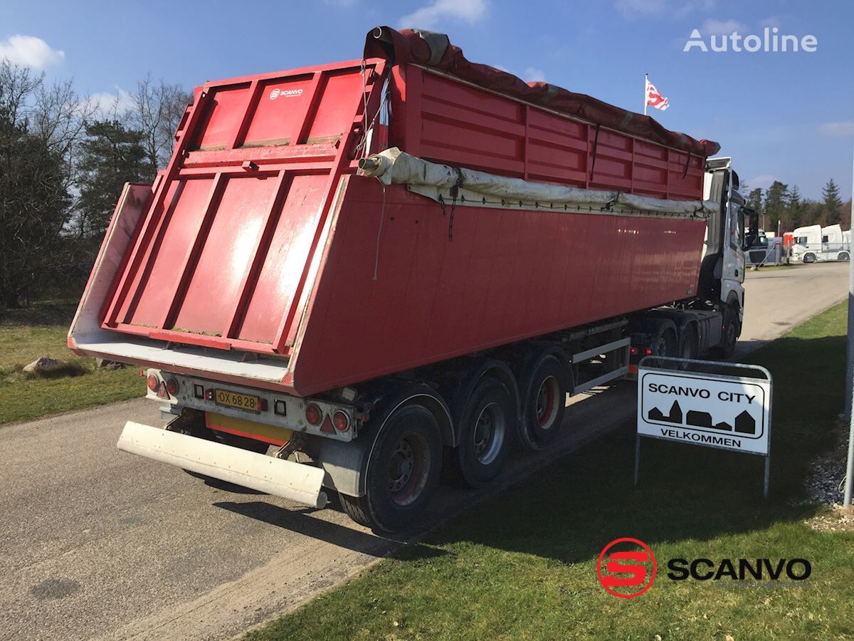 Kel-Berg 30m3 + 16m3 aftagelig top tipper semi-trailer