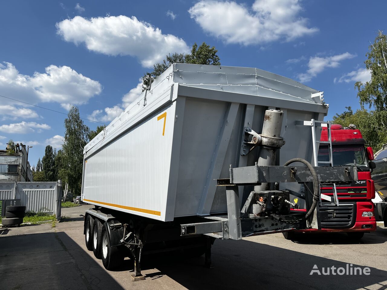 Kempf 30m3 tipper semi-trailer