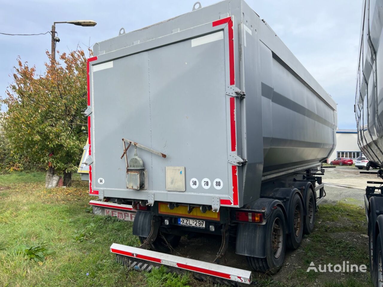 Kempf SKM 35/3 -/50-KBM-/2-unite tipper semi-trailer