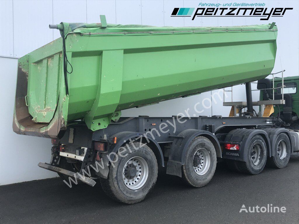 Langendorf 2-Achs Stahlmulde  SKS-HS 20/25 Compakt tippsemitrailer