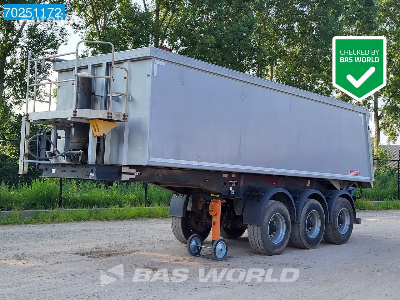 напівпричіп самоскид Langendorf SKA 24/29 3 axles 28m3