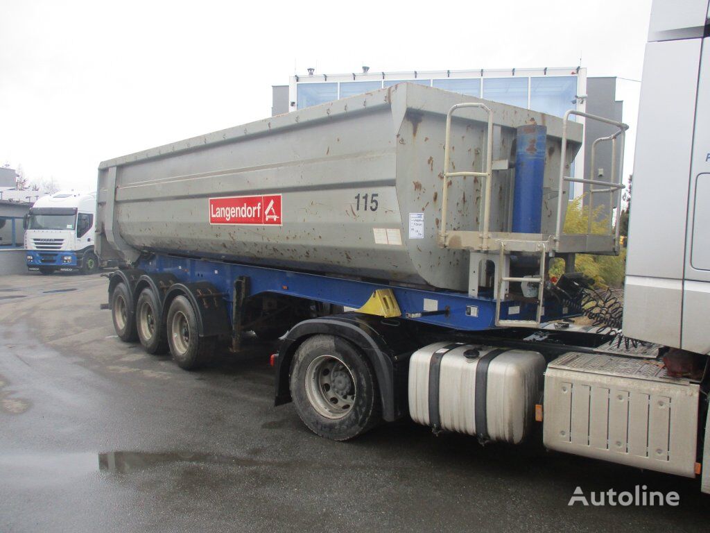 Langendorf SKS-HS  tipper semi-trailer