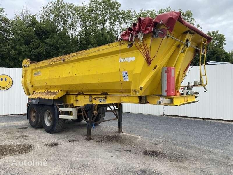 semirimorchio ribaltabile Louault ACIER - PTAC 33 Tonnes - 2 Essieux