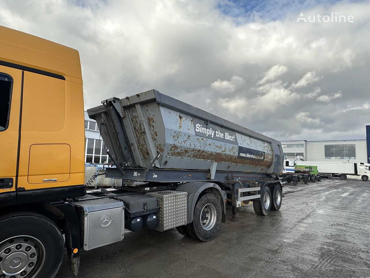 Meiller MHKS41/2 tipper semi-trailer