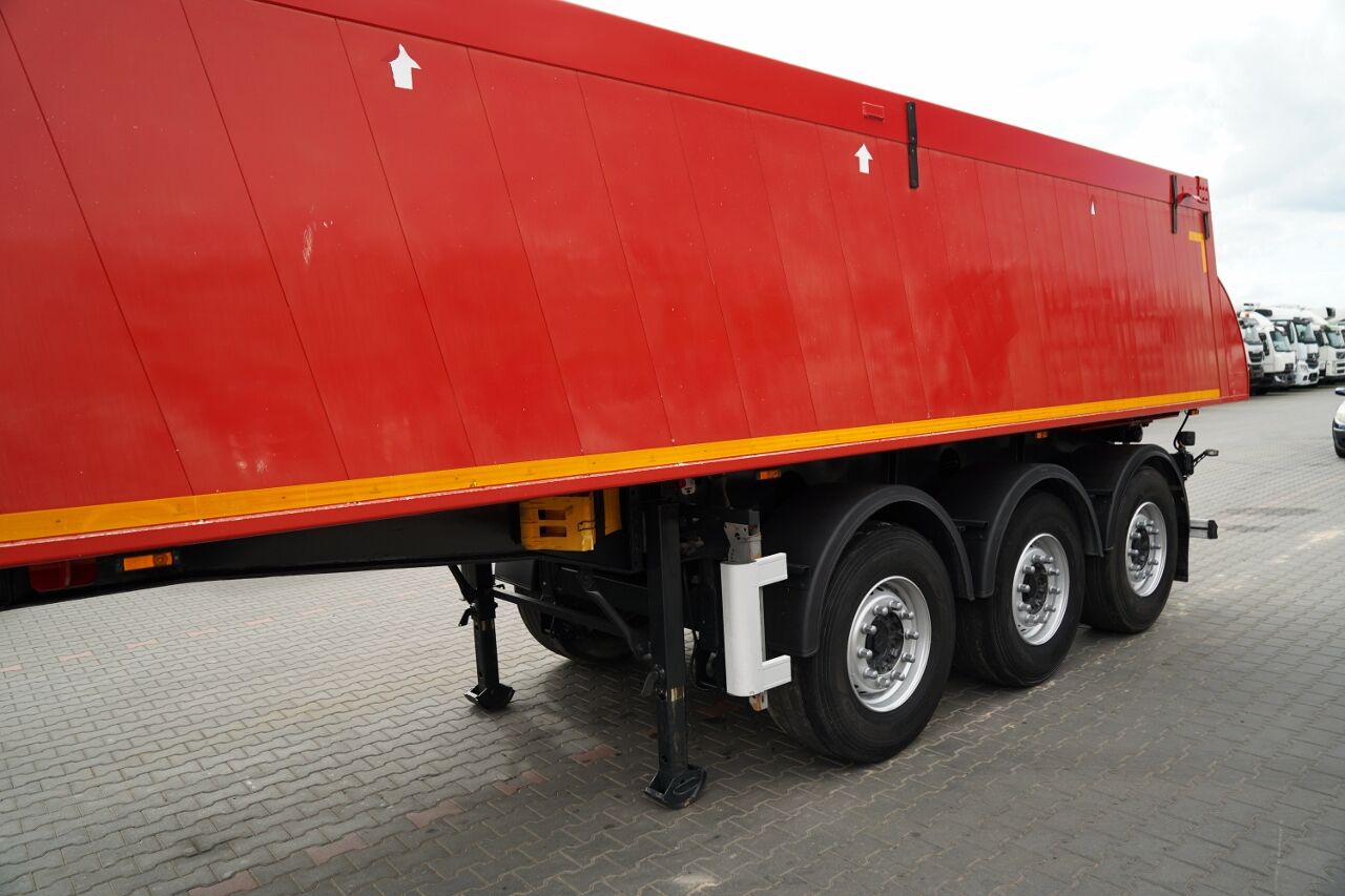 Metal-Fach KIPPER 25 m³ / ALUMINIUM / HEBBARE ACHSE / 5 100 KG /