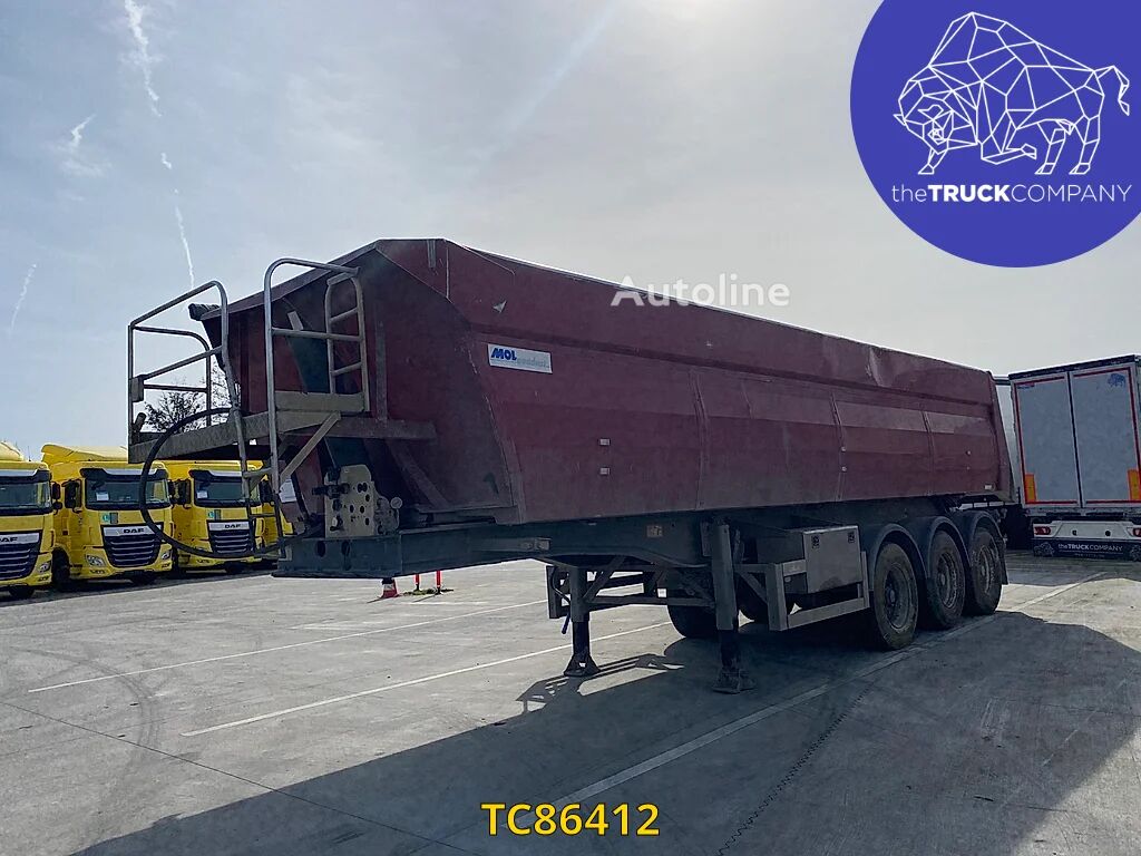 Semi-remorque benne Mol 32m3 geïsoleerd - Autoline