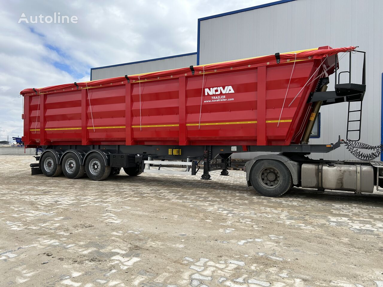 nova Nova New - 75 m3 Scrap Tipper Trailer Hardox poluprikolica kiper