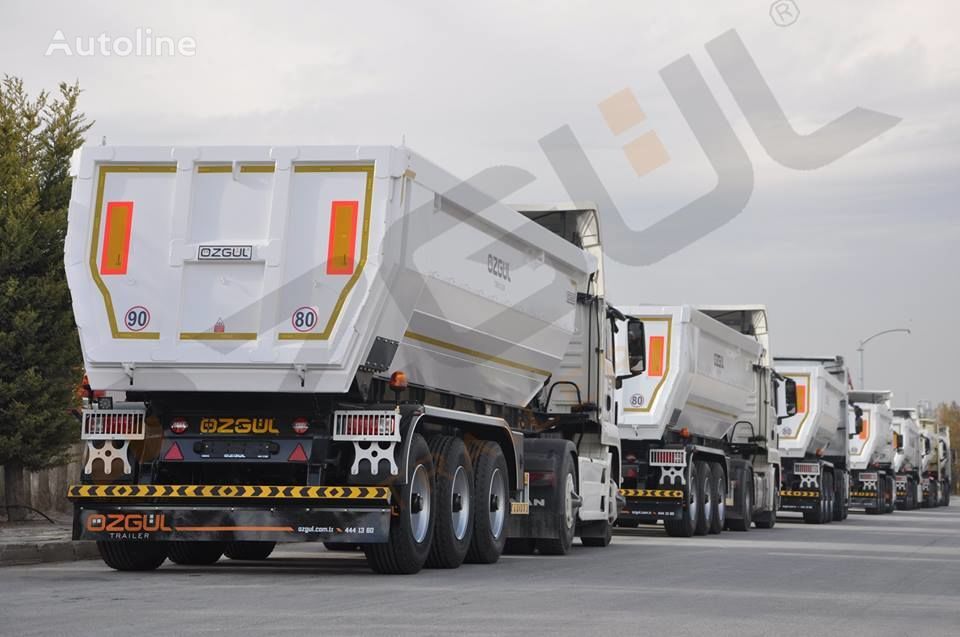 جديدة العربات نصف المقطورة شاحنة قلابة Özgül  3 AXLE TIPPING SEMI TRAILER