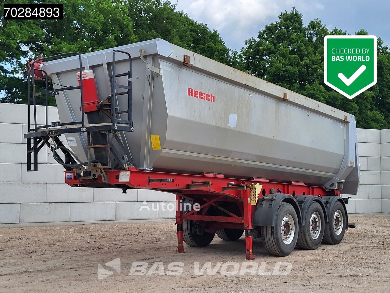 Reisch R24-RHKS-3-SR07 Liftachse 32m3 Kippauflieger kaufen | Autoline CH Reisch R24-RHKS-3-SR07 Liftachse 32m3 Kippauflieger - Autoline