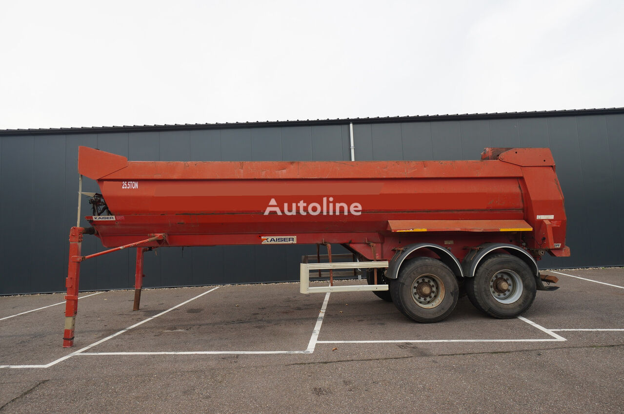 Robuste KAISER 2 AXLE TIPPER TRAILER tipper semi-trailer