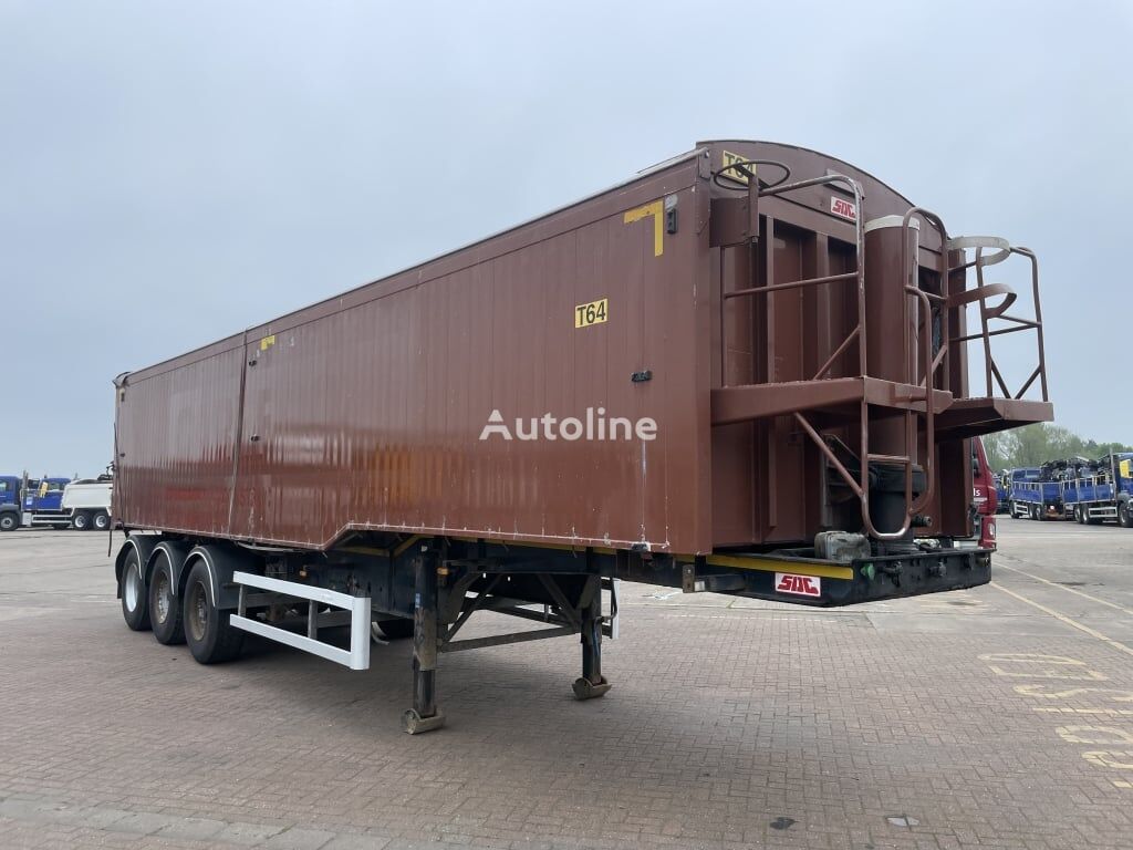 SDC 65 CU-YD ALUMINIUM PLANK SIDED BULK TIPPING TRAILER – 2014 – C36 tipper semi-trailer