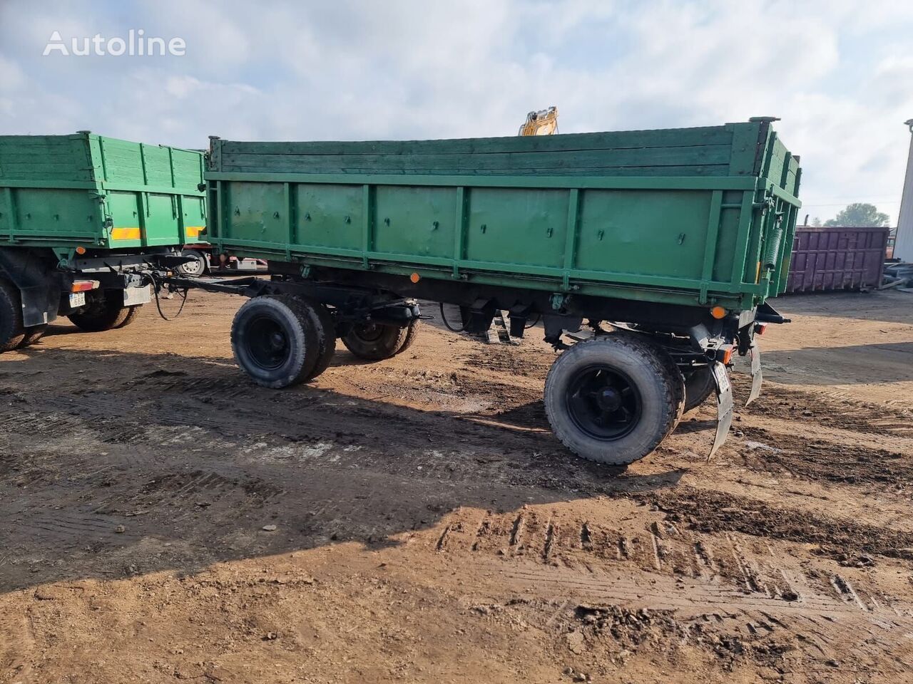 SZAP 8527 universal tippvagn semitrailer