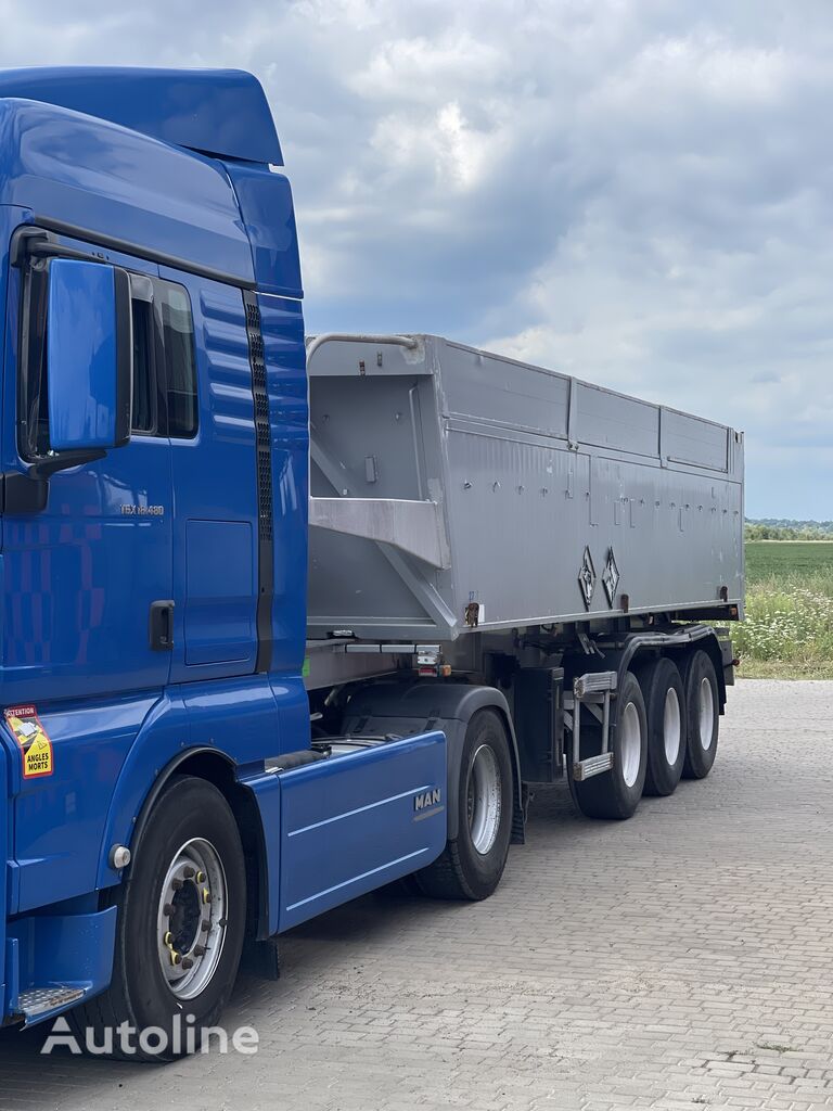 Samro S338RC tipper semi-trailer