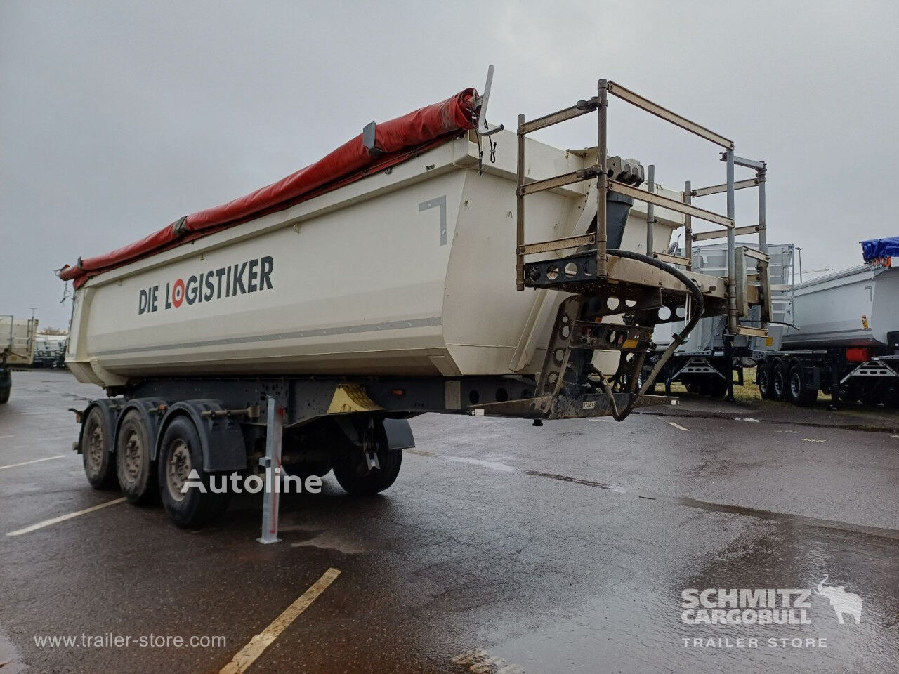 Полуприцеп самосвал Schmitz Cargobull Auflieger Kipper Stahlrundmulde 24mÂ³ - Autoline