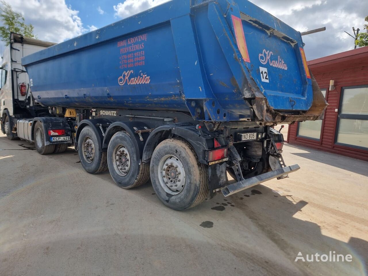 Schmitz Cargobull Gotha SKI24 tipper semi-trailer