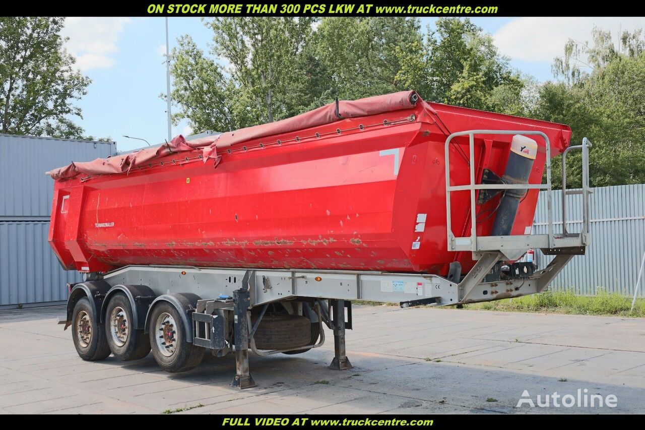kallur poolhaagis Schmitz Cargobull HARDOX, 29 CBM, TWO TLIFTING AXLE, AXLES SAF