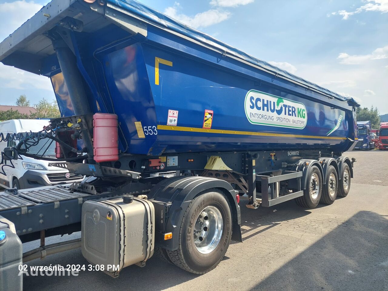 Schmitz Cargobull SGF 53 tipper semi-trailer