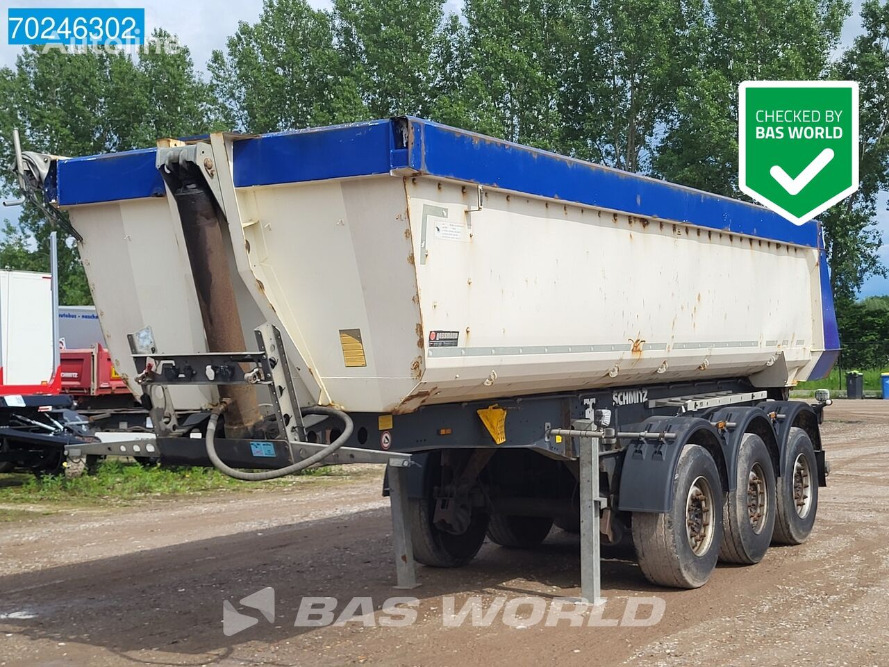 Schmitz Cargobull SGF*S3 3 axles Liftachse tipper semi-trailer