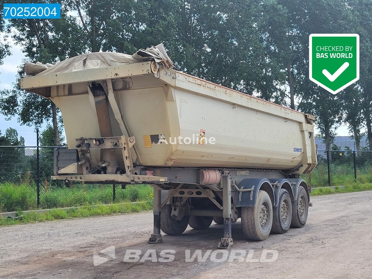 Schmitz Cargobull SGF*S3 3 axles TÜV 01/25 25m3 Liftachse tipper semi-trailer