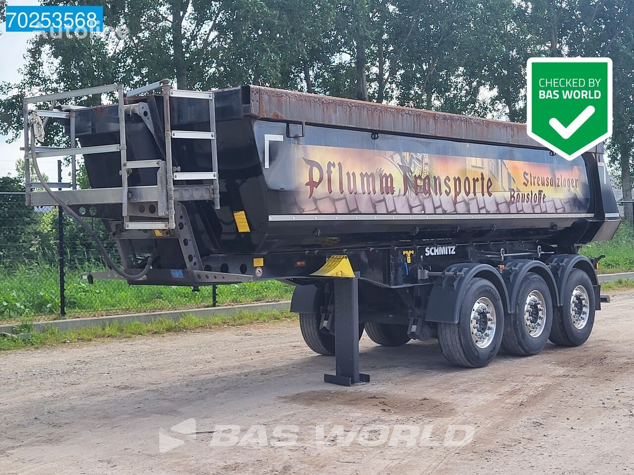 Schmitz Cargobull SGF*S3 Liftachse 24m3 tipper semi-trailer