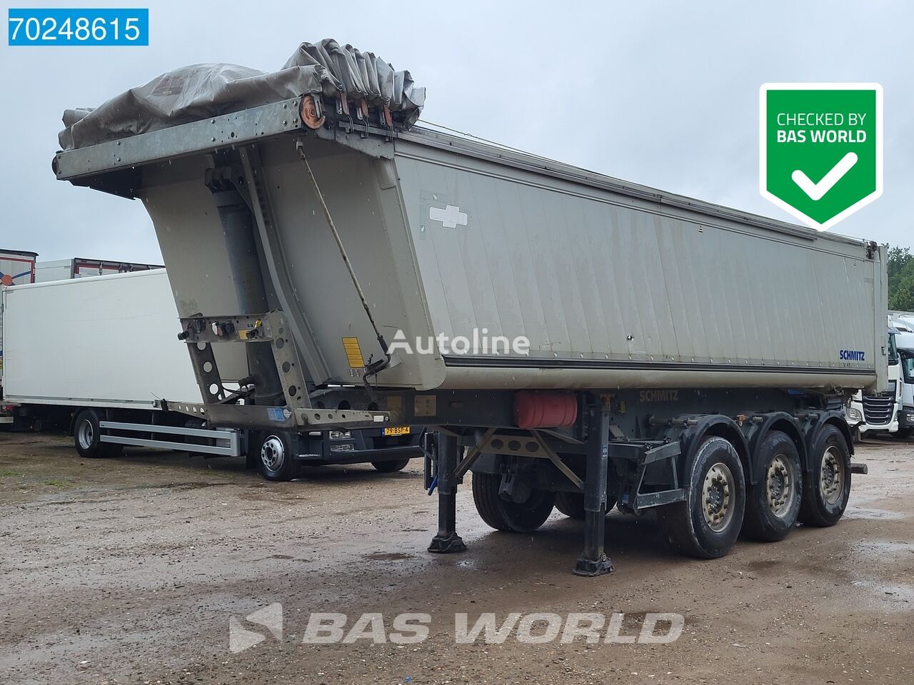 Schmitz Cargobull SGF*S3 Liftachse 28m3 tippvagn semitrailer