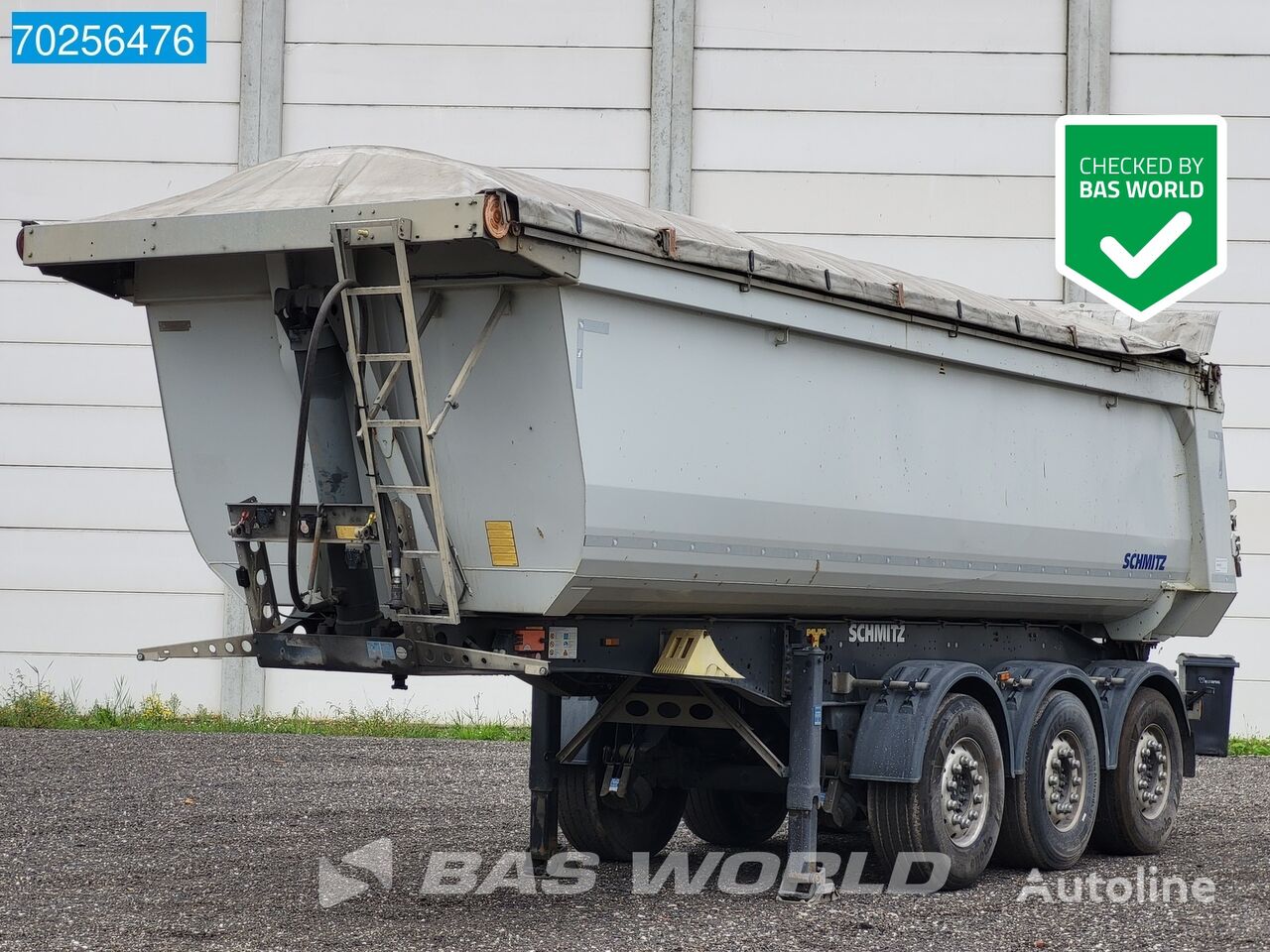 savivartė puspriekabė Schmitz Cargobull SGF*S3 TÜV 08/25 Liftachse 28m3