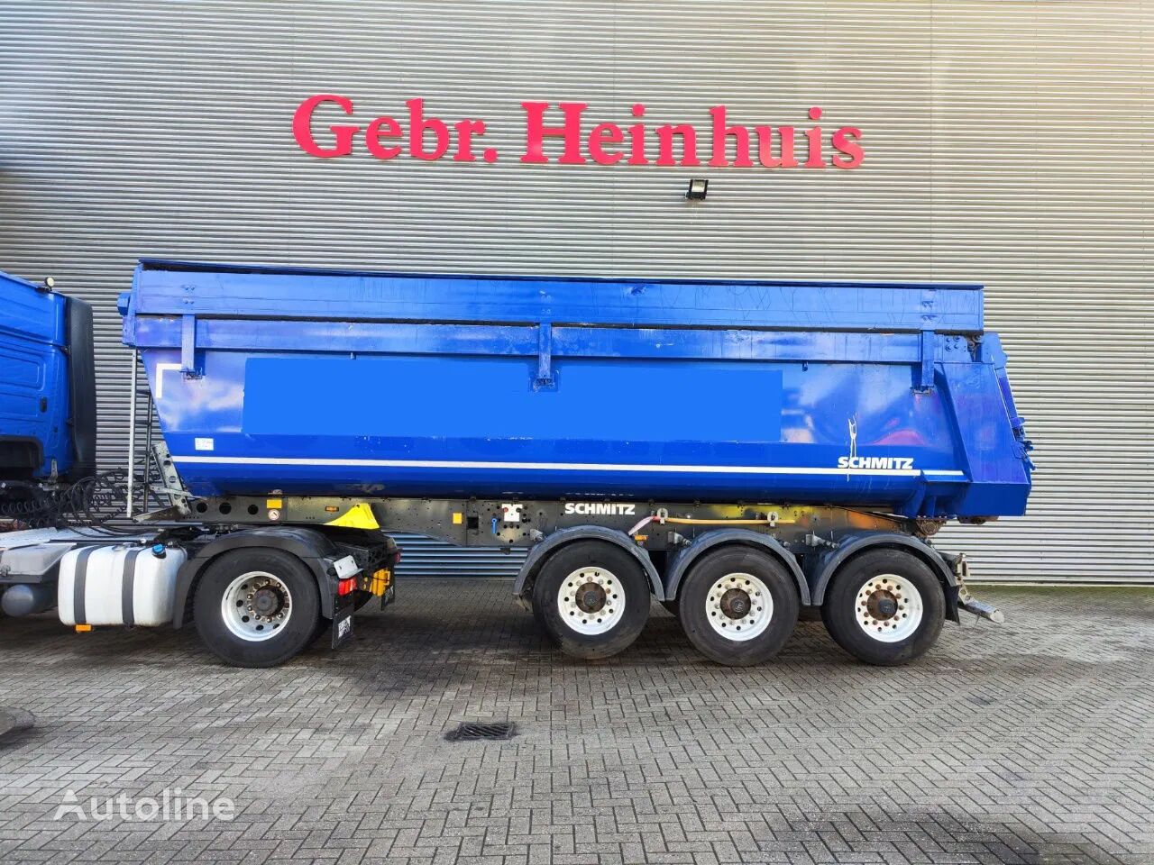 semi-remorque benne Schmitz Cargobull SKI 24 SL 7.2