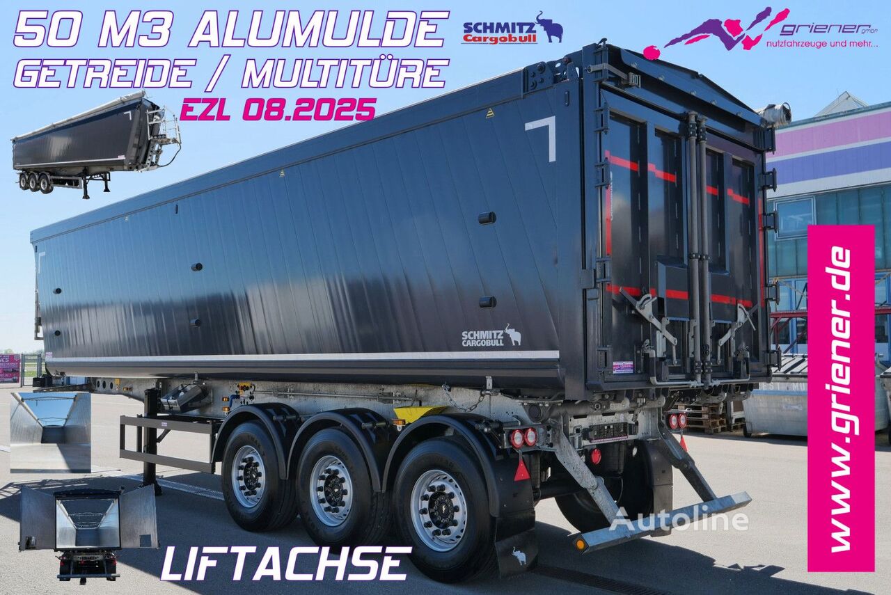 العربات نصف المقطورة شاحنة قلابة Schmitz Cargobull SKI 24 SL 9,6 /GETREIDE - Autoline