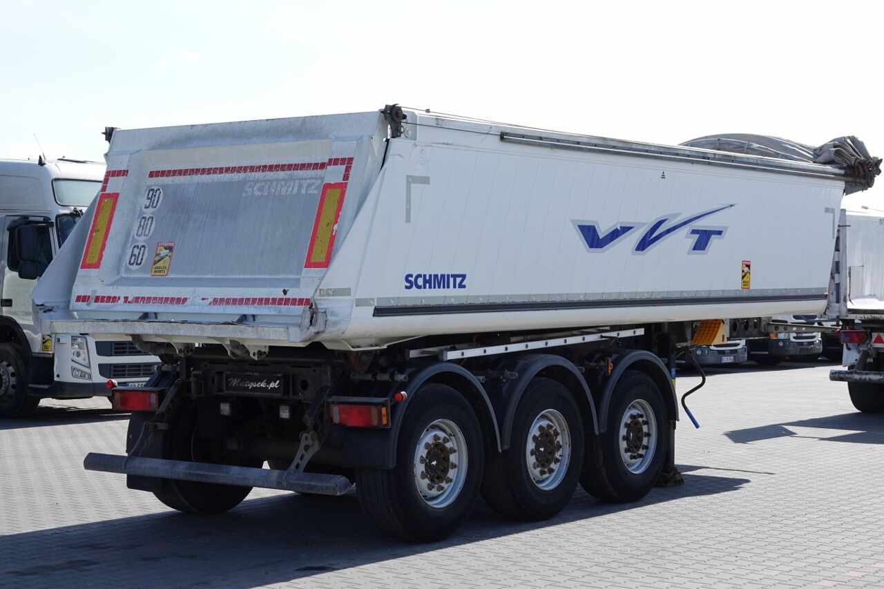 Schmitz Cargobull kiper / 23 m³ / aluminij / podizna osovina / uvezeno