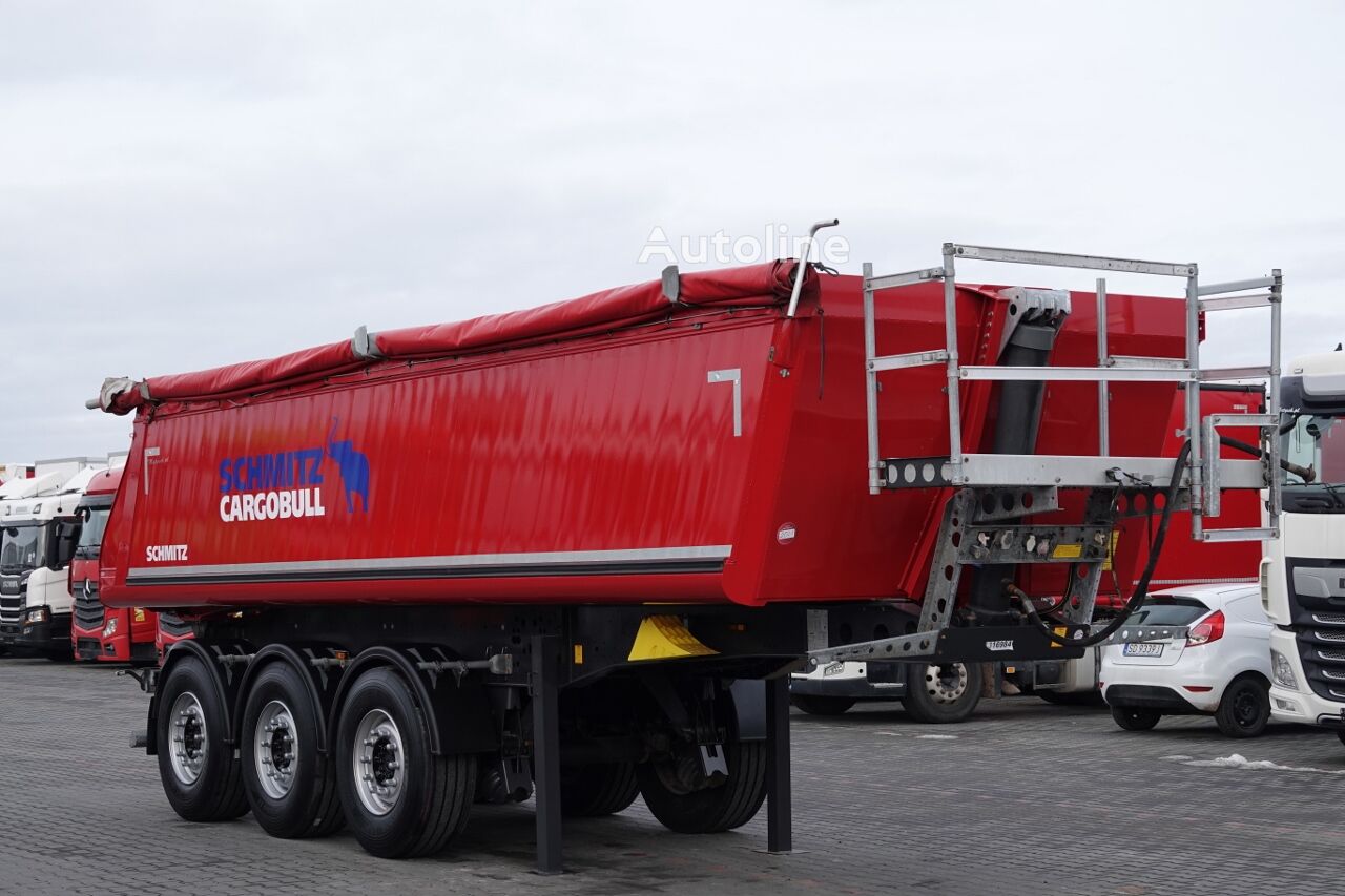 Schmitz Cargobull WYWROTKA / 25 m3 / 2021 ROK / OPONY 100% / WAGA: 5100 KG / OŚ PO tipper semi-trailer